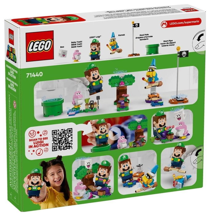 LEGO 71440 Super Mario Aventuras interactivas con Luigi