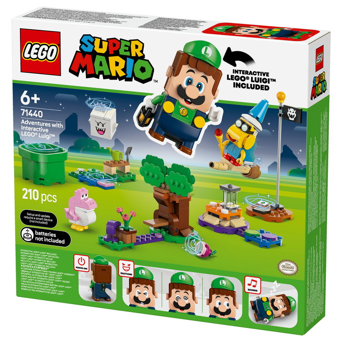Lego Super Mario 71440 Las Aventuras de Luigi Set Interactivo Regalo Nintendo
