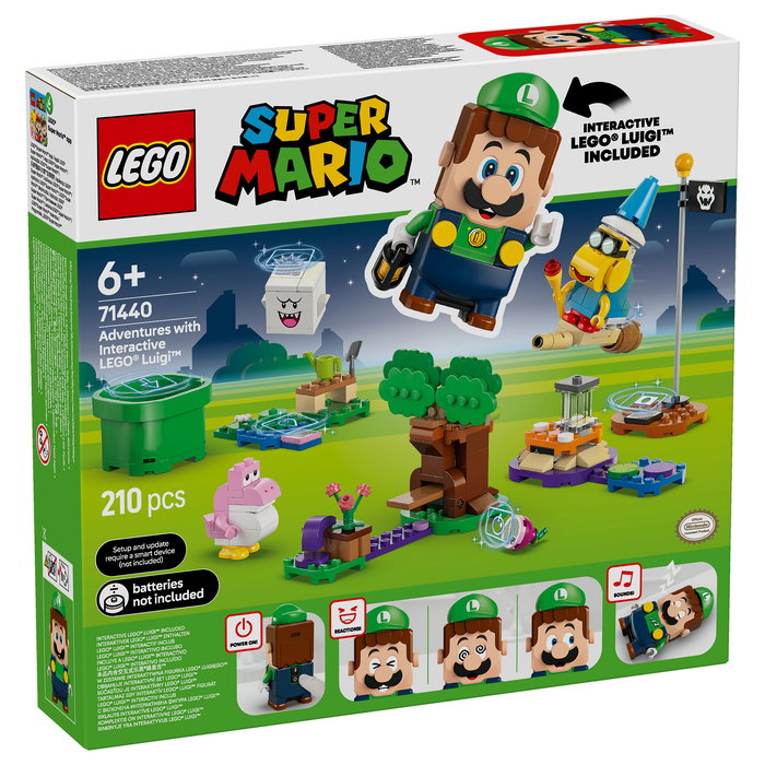 Lego Super Mario 71440 Las Aventuras de Luigi Set Interactivo Regalo Nintendo