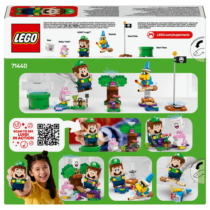 Lego Super Mario 71440 Las Aventuras de Luigi Set Interactivo Regalo Nintendo