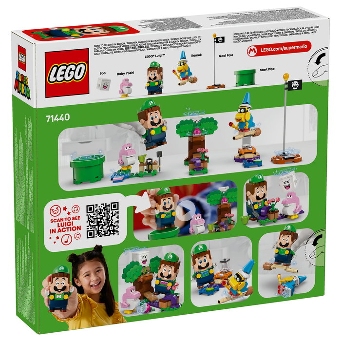 Lego Super Mario 71440 Las Aventuras de Luigi Set Interactivo Regalo Nintendo