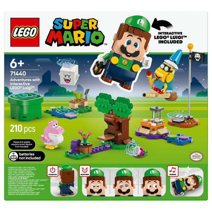 Lego Super Mario 71440 Las Aventuras de Luigi Set Interactivo Regalo Nintendo