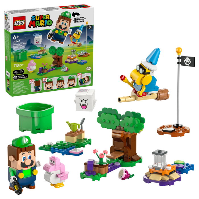 Lego Super Mario 71440 Las Aventuras de Luigi Set Interactivo Regalo Nintendo