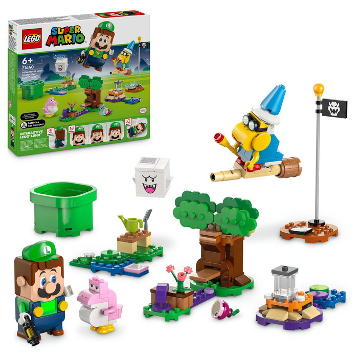 Lego Super Mario 71440 Las Aventuras de Luigi Set Interactivo Regalo Nintendo