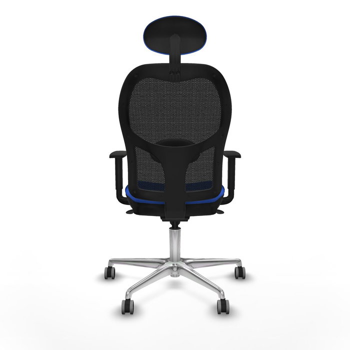 PIQUERAS Y CRESPO Silla de oficina Jorquera Azul y Negra
