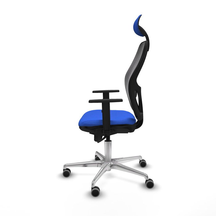 PIQUERAS Y CRESPO Silla de oficina Jorquera Azul y Negra
