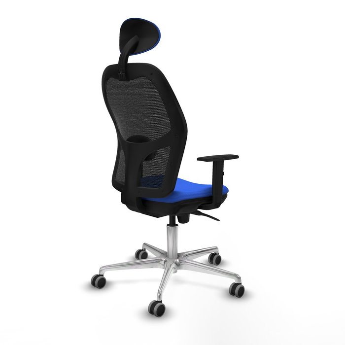 PIQUERAS Y CRESPO Silla de oficina Jorquera Azul y Negra