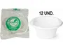 Campisol Cuenco Reutilizable Plástico 250 ml Paquete de 12 Unidades