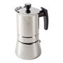 San Ignacio Cafetera SG-3593 Italiana Acero Inoxidable 9 Tazas Inducción Vitrocerámica Gas Acero Carbono Acabado Brillante