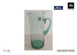 Inde Jarra Vidrio 1500 cc Gaia 16x10x24.5 cm (4 Unidades)