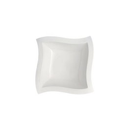 Villeroy & Boch Plato Hot Wave Blanco 17x17 cm (Set de 6)