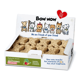 Bowwow Hueso Natural Cerdo 30un Sin Cereales Glucosamina Condroitina