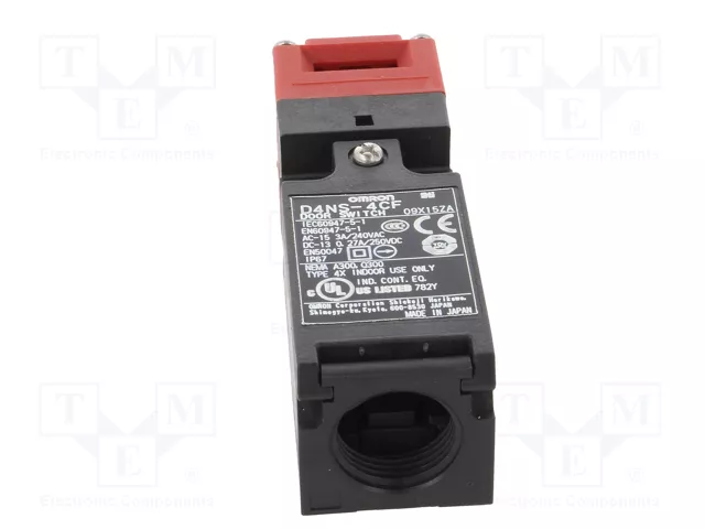 OMRON D4NS Interruptor de seguridad a llave NC x2 + NA IP67
