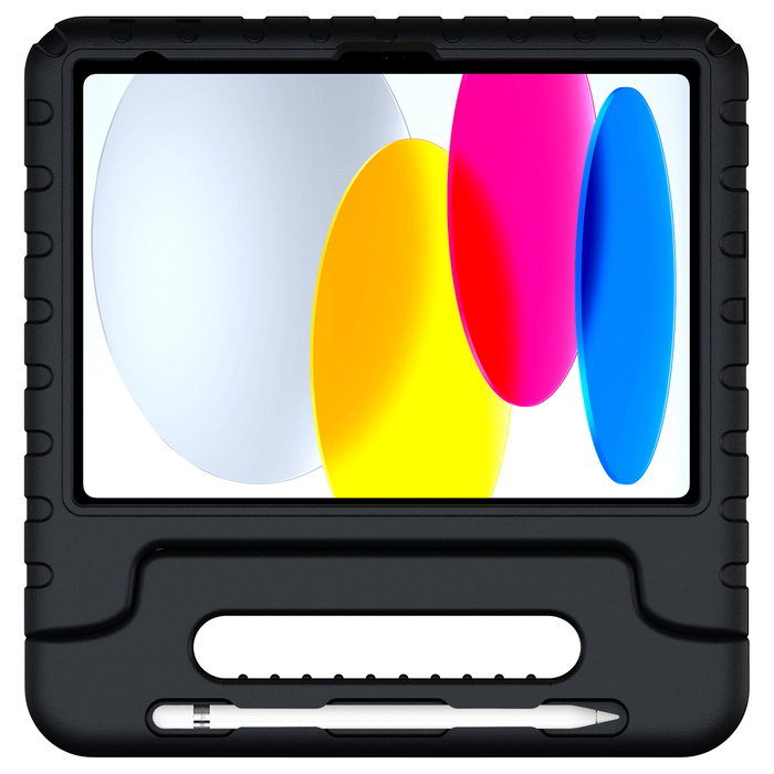 Deqster Kids Case Funda para iPad 10 y 11.ª Gen con Protector de Pantalla, Negro Deqster Kids Case Funda para iPad 10 y 11.ª Gen con Protector de Pantalla, Negro
