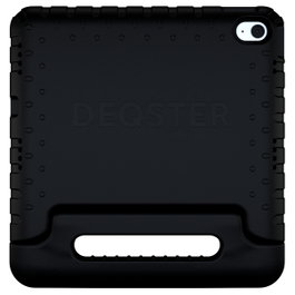 Deqster Kids Case Funda para iPad 10 y 11.ª Gen con Protector de Pantalla, Negro