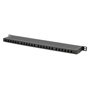 Digitus Patchpanel 0.5HE 24-Port Cat6a RJ-45 Apantallado Negro