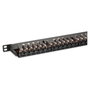Digitus Patchpanel 0.5HE 24-Port Cat6a RJ-45 Apantallado Negro