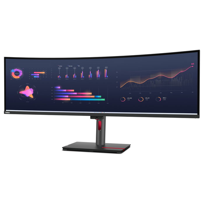 Lenovo ThinkVision P49w-30 Monitor 49" 5120x1440 DQHD IPS
