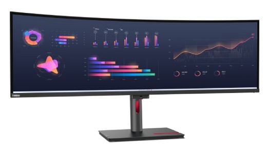 Lenovo ThinkVision P49w-30 Monitor Curvo 49 pulgadas DQHD 5120 x 1440 IPS Negro