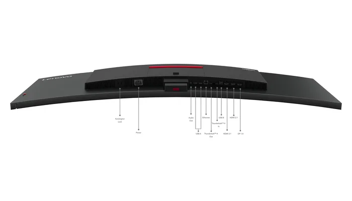 Lenovo ThinkVision P49w-30 Monitor Curvo 49" 5120x1440 DQHD IPS 3800R 60Hz USB-C Thunderbolt 4 HDR10