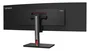 Lenovo ThinkVision P49w-30 Monitor Curvo 49" 5120x1440 DQHD IPS 3800R 60Hz USB-C Thunderbolt 4 HDR10