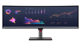 Lenovo ThinkVision P49w-30 Monitor Curvo 49" 5120x1440 DQHD IPS 3800R 60Hz USB-C Thunderbolt 4 HDR10