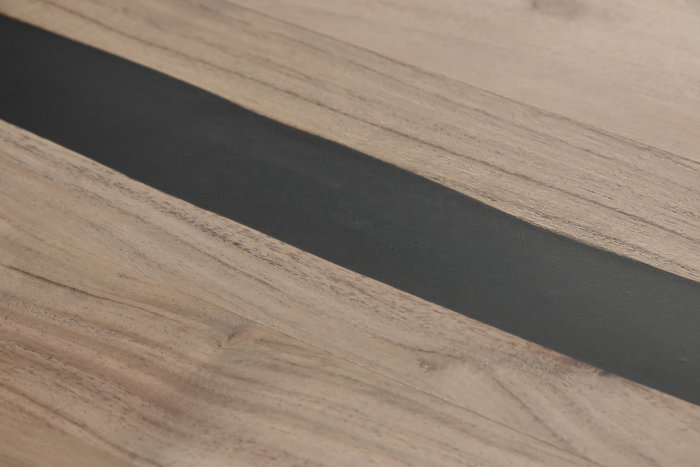 DKD Home Decor Mesa Comedor Acacia Metal 100 x 76 x 200 cm Moderno DKD Home Decor Mesa Comedor Acacia Metal 100 x 76 x 200 cm Moderno