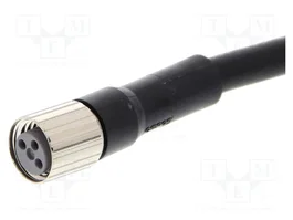 OMRON Cable para sensores M8 hembra recto, 3 pines, 10m, PUR