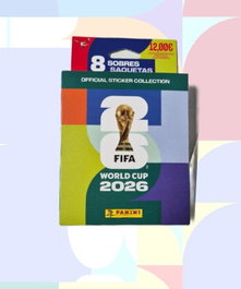 Panini EcoBlister 8 Sobres FIFA World Cup 2026