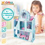 WOOMAX Casa de muñecas de madera