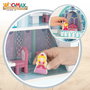 WOOMAX Casa de muñecas de madera