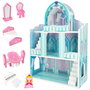 WOOMAX Casa de muñecas de madera