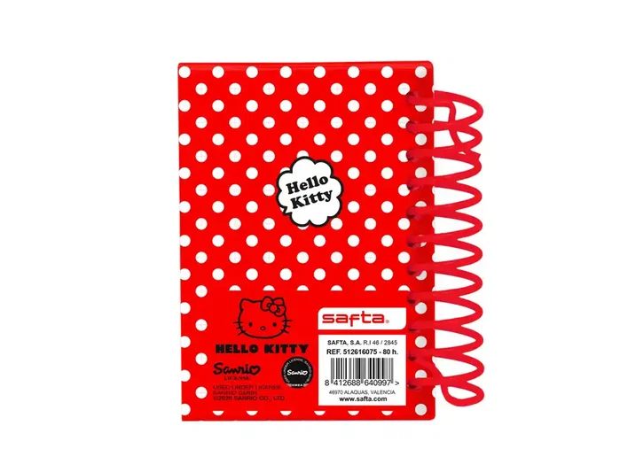 Safta Bloc de notas A7 Hello Kitty