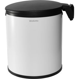 Brabantia Cubo de basura empotrable Blanco 15 L