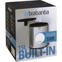 Brabantia Cubo de basura empotrable Blanco 15 L