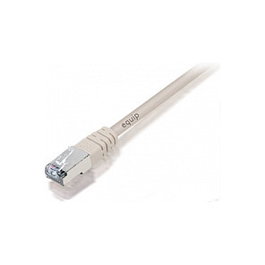 EQUIP 705412 Cable de Red Cat5e SF/UTP con 2 conectores RJ45, 3 metros, Color Gris