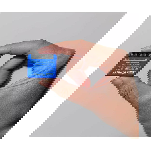 Shelly Módulo switch Mini 1 Gen3 Wi-Fi BT