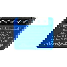 Shelly Módulo switch Mini 1 Gen3 Wi-Fi BT