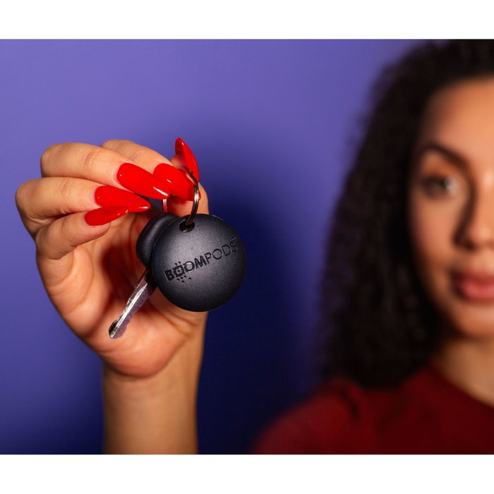Boompods Tag & Card Bundle Pack Black Boompods Tag & Card Bundle Pack Black