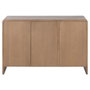 DKD Home Decor Aparador Paulownia y Olmo de 3 Puertas