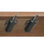 DKD Home Decor Aparador Paulownia y Olmo de 3 Puertas