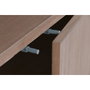 DKD Home Decor Aparador Paulownia y Olmo de 3 Puertas