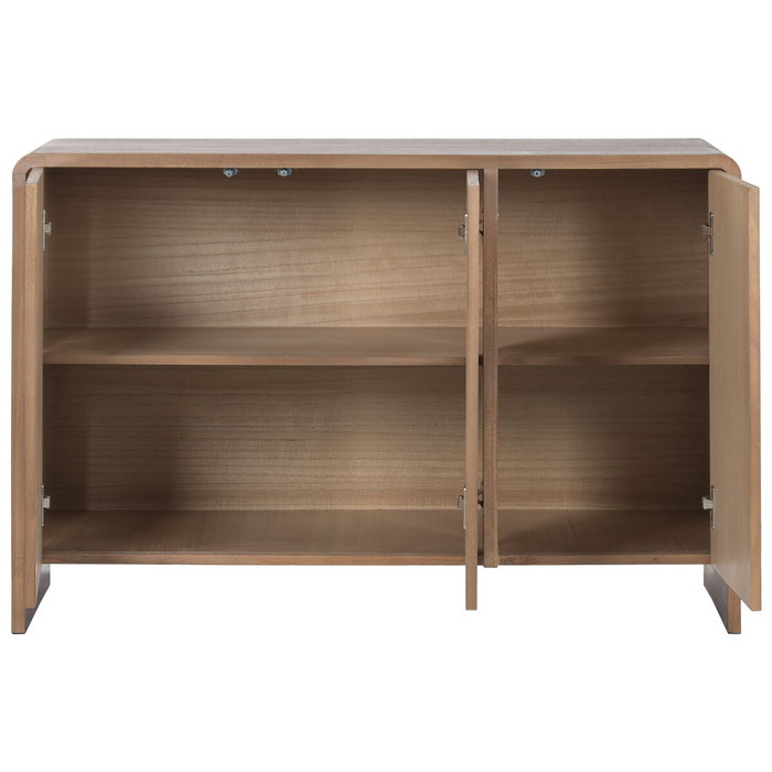 DKD Home Decor Aparador Paulownia y Olmo de 3 Puertas DKD Home Decor Aparador Paulownia y Olmo de 3 Puertas