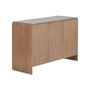 DKD Home Decor Aparador Paulownia y Olmo de 3 Puertas
