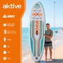Aktive Tabla de Paddle Surf 320x81x15cm con Accesorios