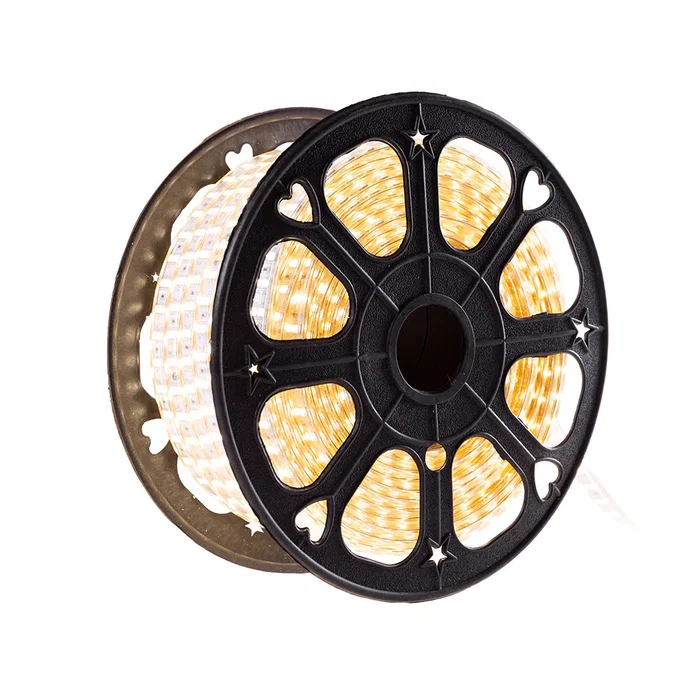 HO Tira de LEDs 120 LEDs/M 500W 1000 Lm 6000K SMD5050 220VAC IP65 50M 40000H HO-220-120-50M-CW