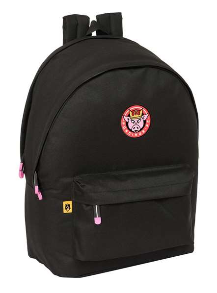 Mochila para Portátil y Tablet con Salida USB Kings League +usb kings league Negro 31 x 44 x 18 cm