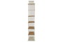 DKD Home Decor Organizador Colgante de Bambú y Tela Natural