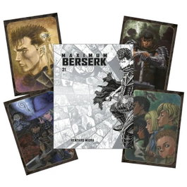 Panini España S.A. Berserk Maximum 21 (Portada Alternativa + 4 Postales)