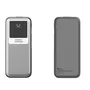 Leotec Power Bank 10000mAh 35W Plata y Gris